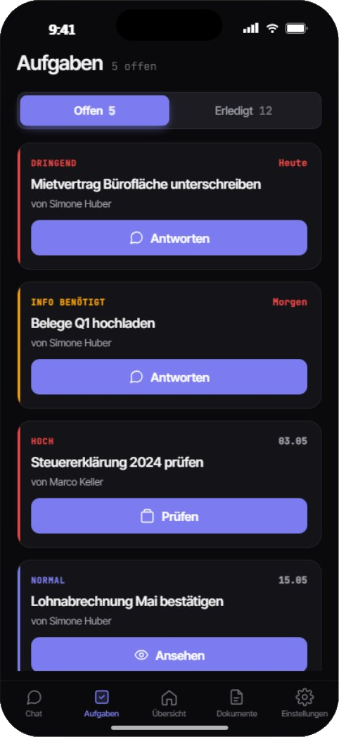 mobile product screenshot